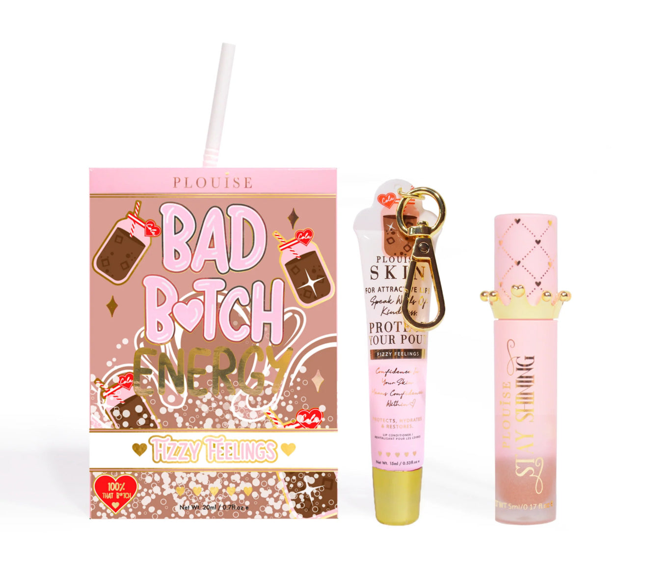 Plouise set lip Bad B🩷tch energy