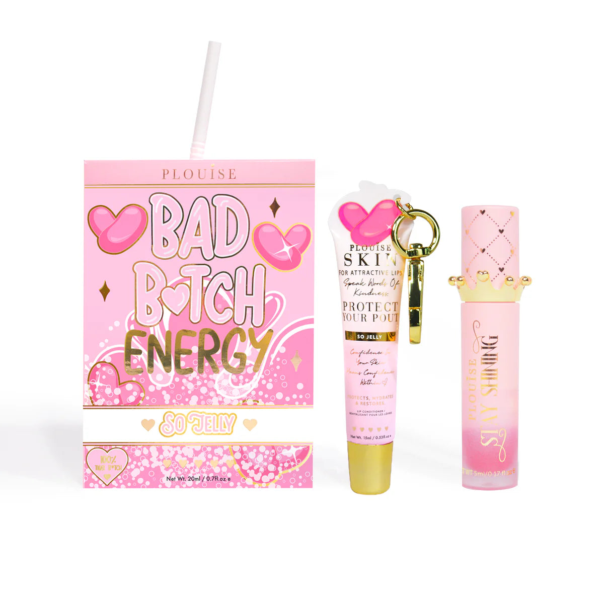 Plouise set lip Bad B🩷tch energy