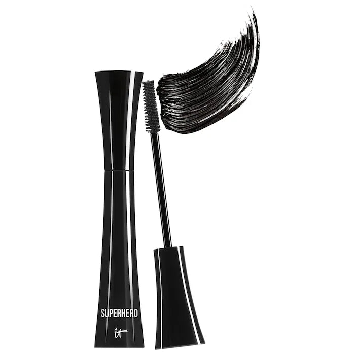 IT Cosmetics
Superhero Elastic Stretch Volumizing and Lengthening Black Mascara