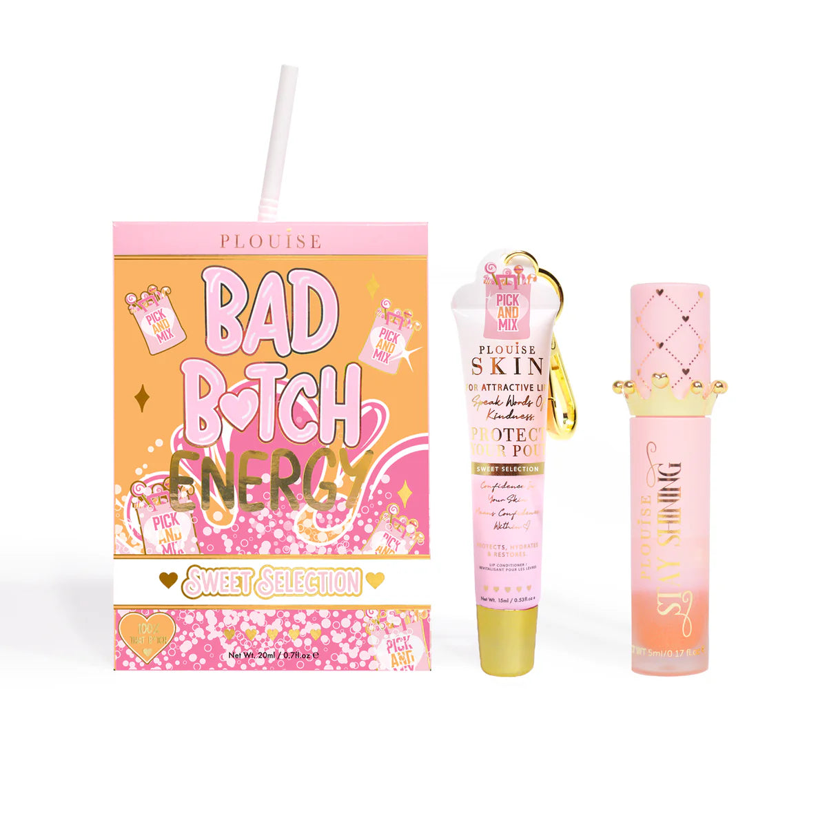 Plouise set lip Bad B🩷tch energy
