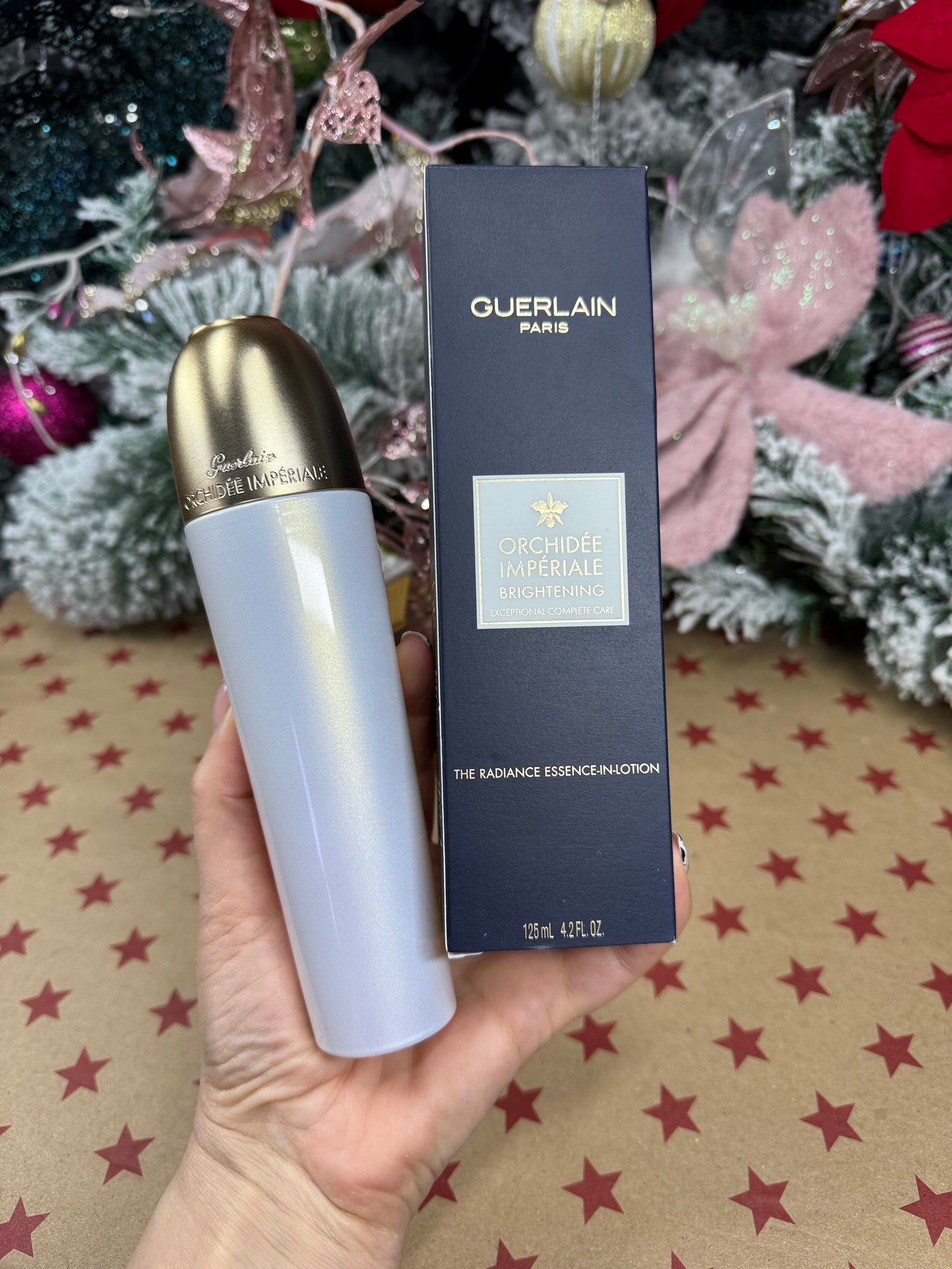 GUERLAIN
Orchidée Impériale brightening The Radiance Essence-in-Lotion (125ml)