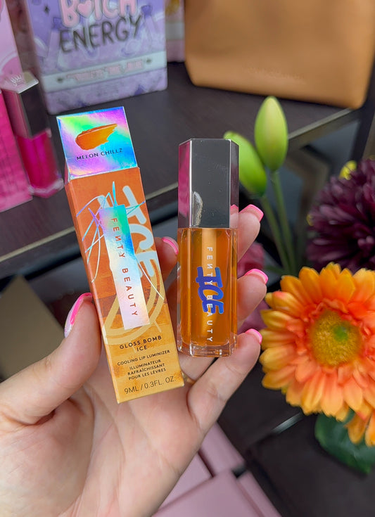 Fenty Gloss Bomb Ice Cooling Lip Gloss shade MELON CHILLZ
