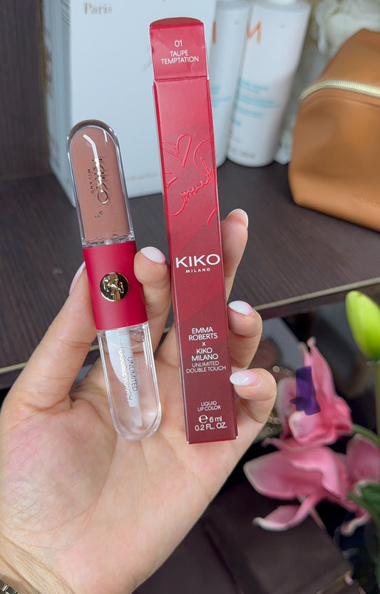 Kiko double touch lip duo (mat+shkelqyes) nr 01
