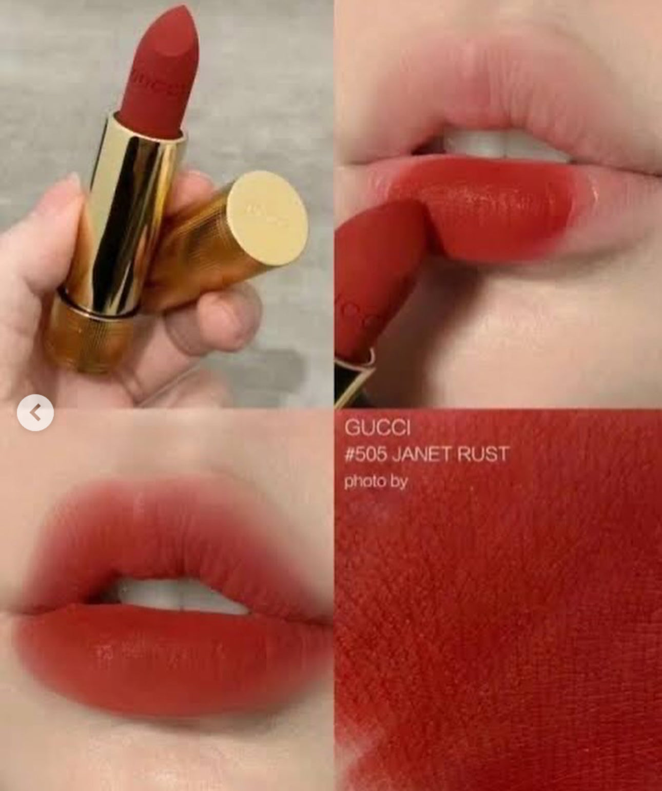 Gucci lip matte nr 505