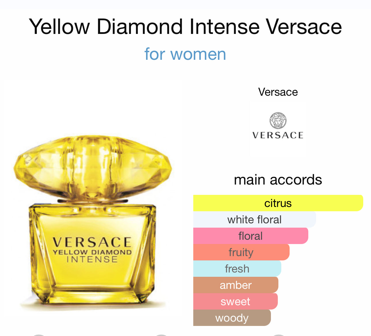 Versace Yellow Diamond intense 90ml