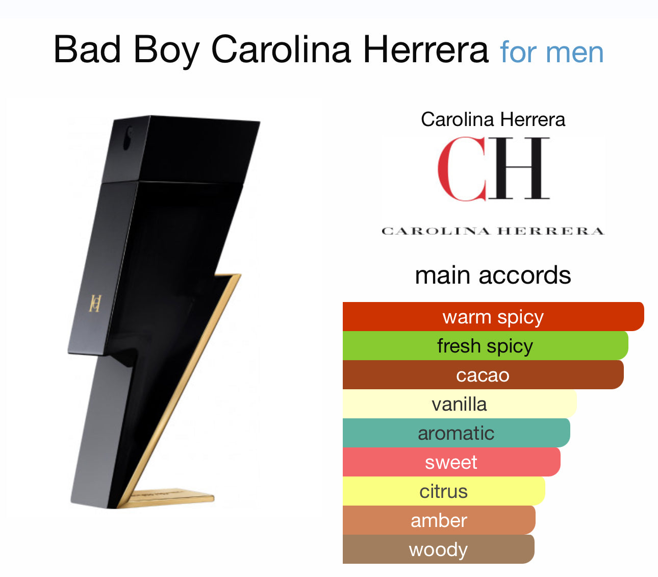 Bad Boy Carolina Herrera 50ml