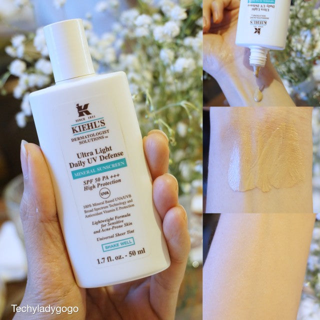 Kiehls Ultra Light Daily UV Defense Mineral Sunscreen (me ngjyre)